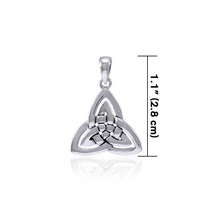 Celtic Double Trinity Knot Pendant TPD4633 Pendant