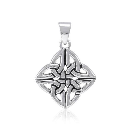 Celtic Trinity Quaternary Knot Pendant TPD4636 Pendant