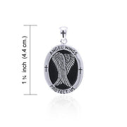 Angel Wings Medallion Pendant TPD4640 Pendant