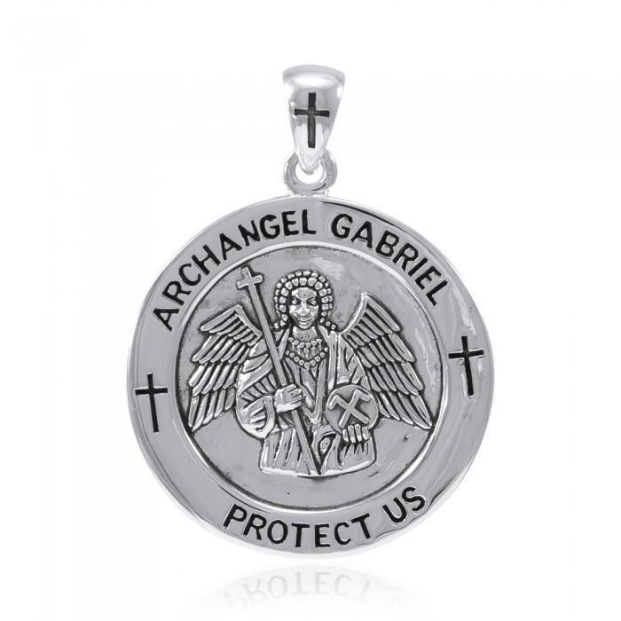 Archangel Gabriel  Medallion Pendant TPD4642