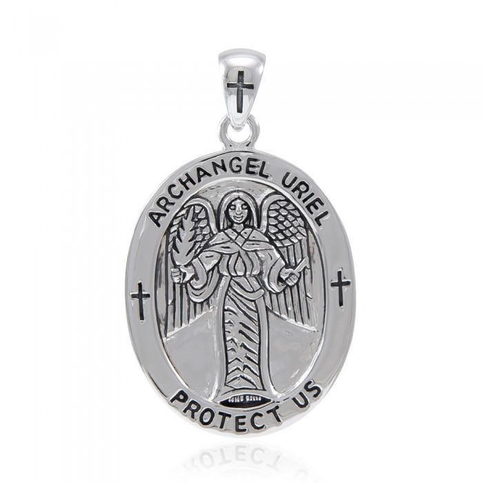 Archangel Uriel  Medallion Pendant TPD4646
