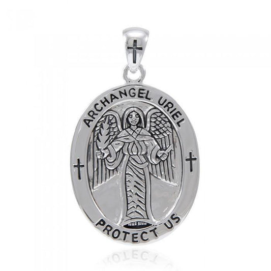 Archangel Uriel  Medallion Pendant TPD4646