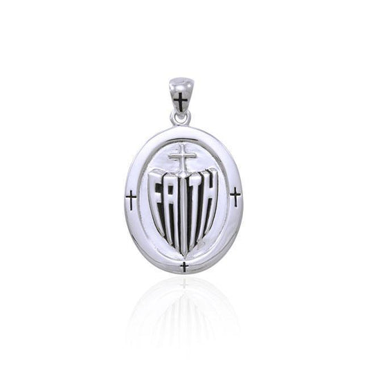 Faith Medallion Pendant TPD4650 Pendant