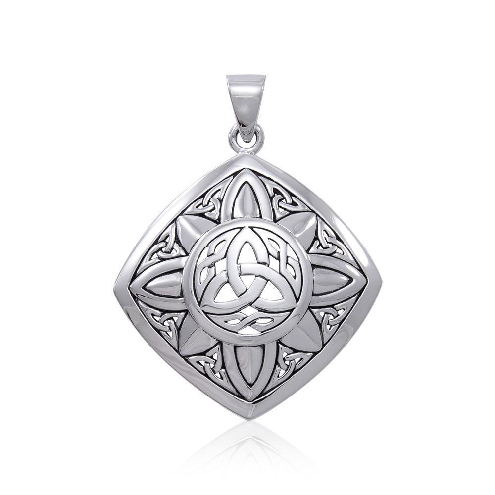 Celtic Trinity Knot Sun Pendant TPD4685 Pendant