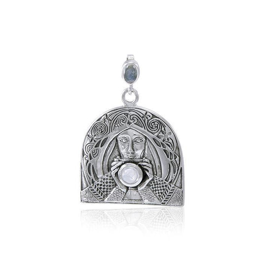 Holy Grail Knight Sterling Silver Pendant TPD4744 Pendant