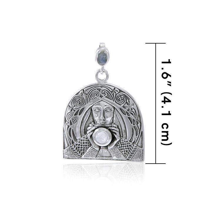 Holy Grail Knight Sterling Silver Pendant TPD4744 Pendant