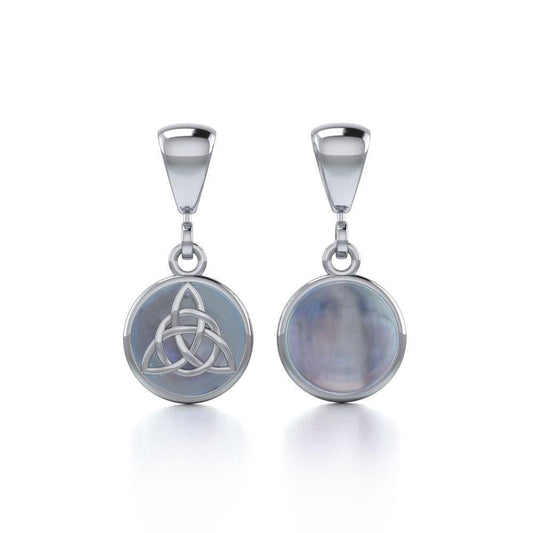 Celtic Triquetra Knot Silver Flip Pendant TPD476 Pendant