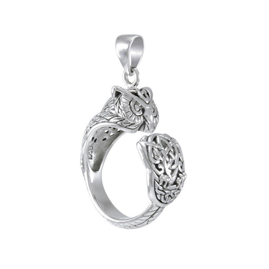 Sterling Silver Celtic Owl Pendant TPD4860 Pendant