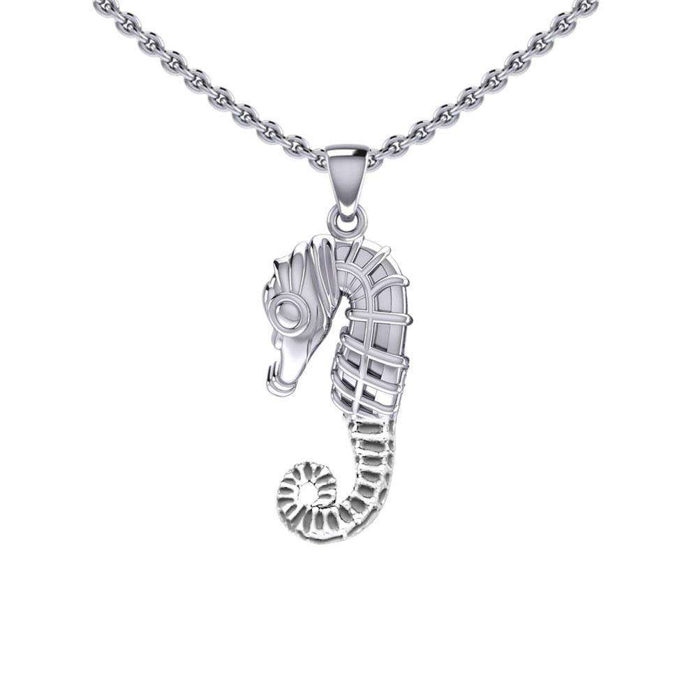 Small Seahorse Silver Pendant TPD5403 Pendant