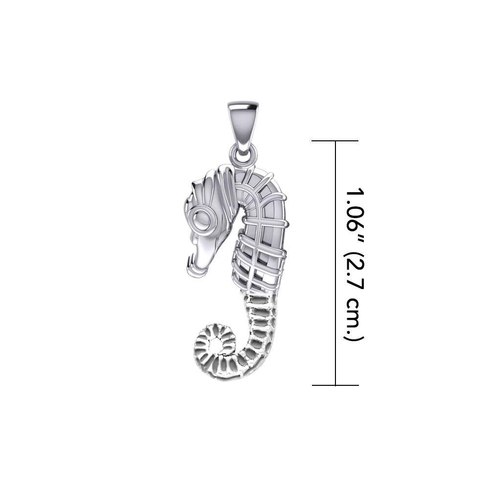Small Seahorse Silver Pendant TPD5403 Pendant