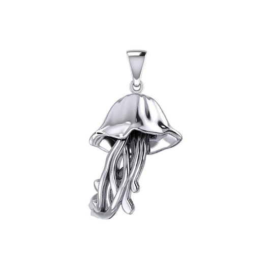 Box Jellyfish Silver Pendant TPD5412 Pendant