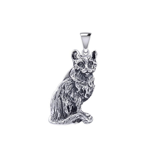 Cat Silver Pendant TPD5414 Pendant