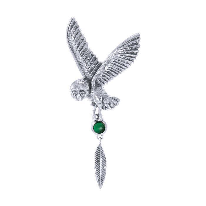 Ted Andrews Barn Owl Pendant TPD545 Pendant