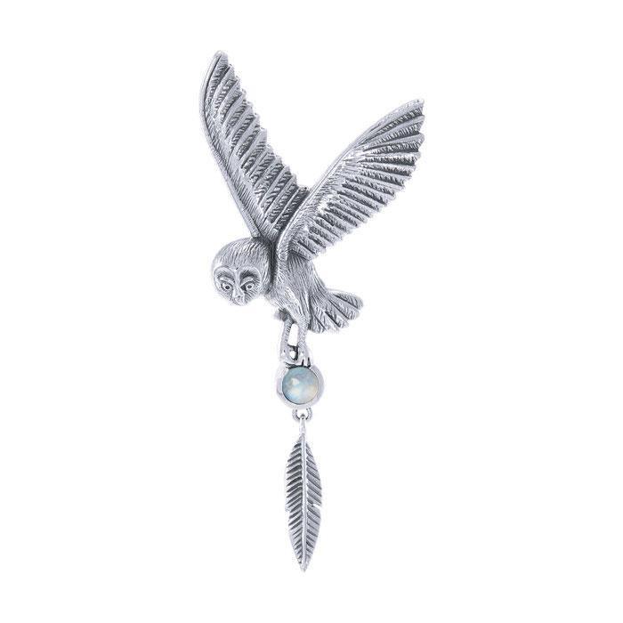 Ted Andrews Barn Owl Pendant TPD545 Pendant