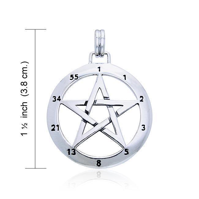 TPD548 Numerology Pentacle Pendant
