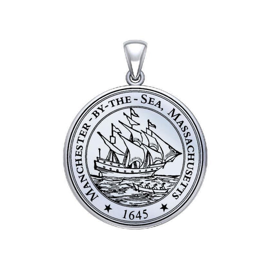 Manchester By The Sea Sterling Silver Pendant Medium Version TPD5525 Pendant