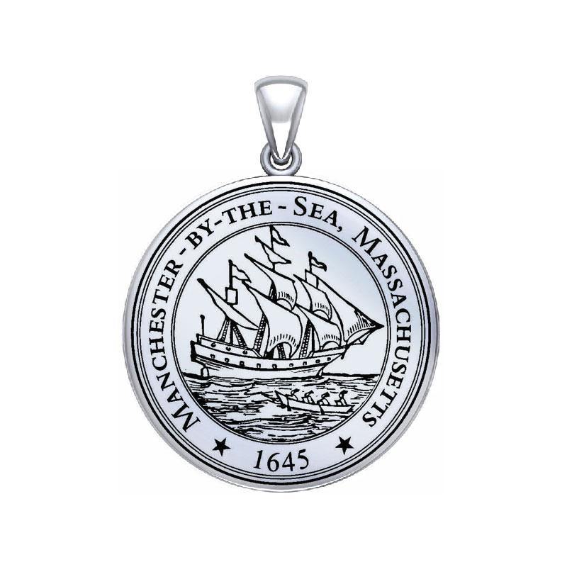 Manchester By The Sea Sterling Silver Pendant Large Version TPD5526 Pendant