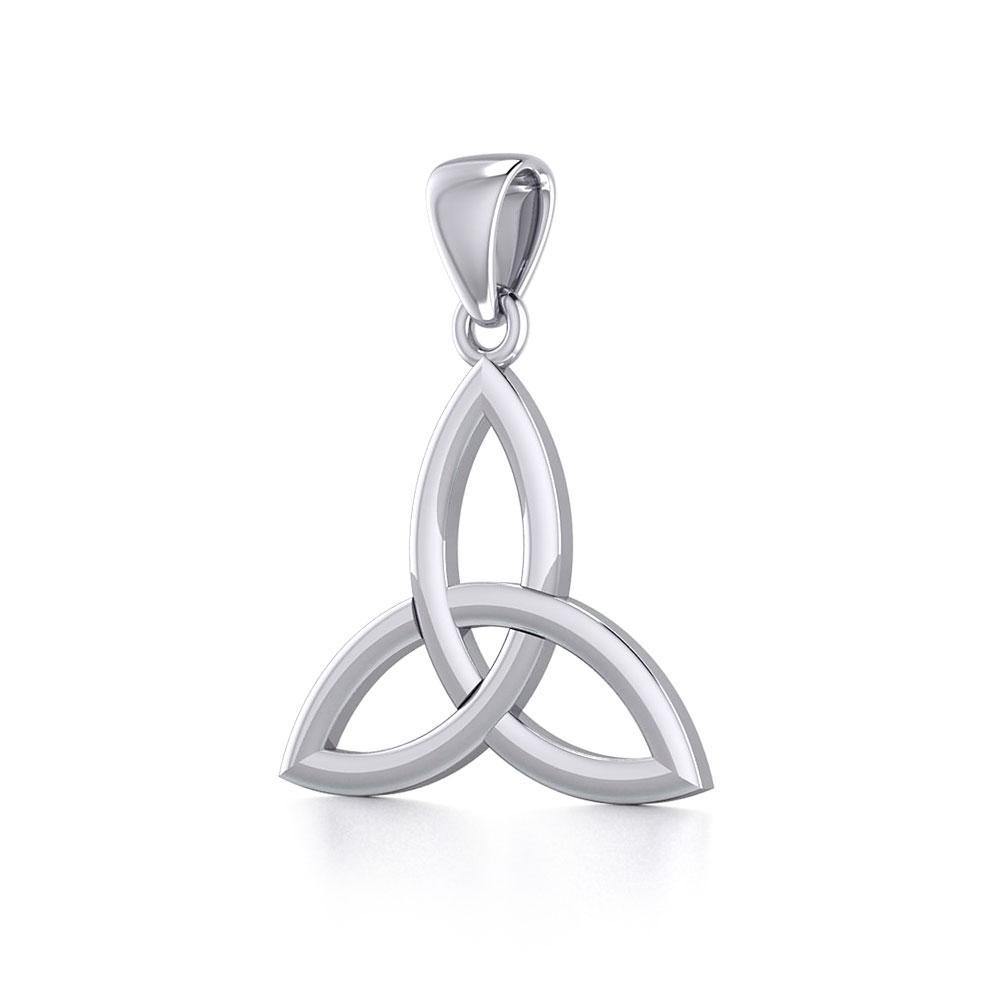 Celtic Trinity Knot Silver Pendant Medium Size TPD5606 Pendant