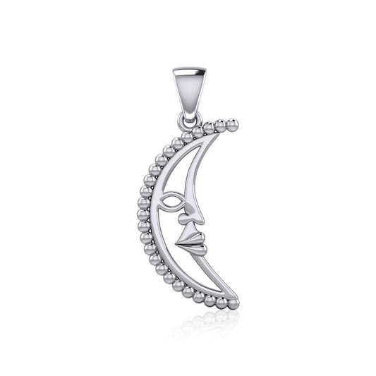 Crescent Moon Silver Pendant TPD5611 Pendant