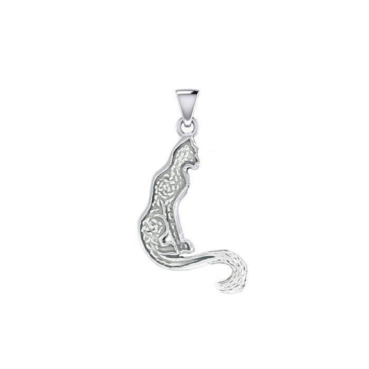 Cat Silver Pendant TPD5671 Pendant