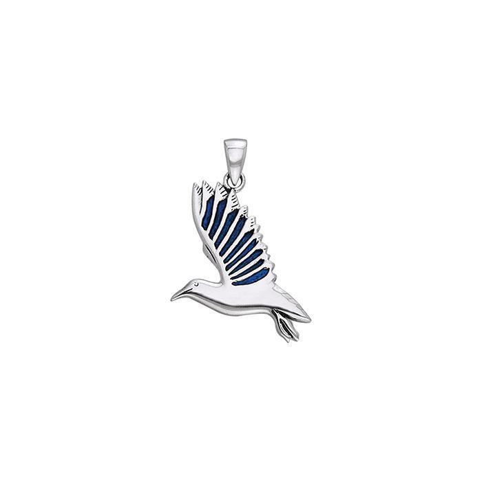 Seagull Sterling Silver Pendant TPD585 - Wholesale Jewelry