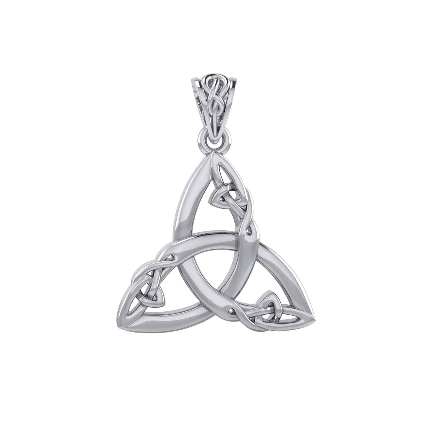 Celtic Trinity Silver Pendant TPD5992 - peterstone.dropshipping