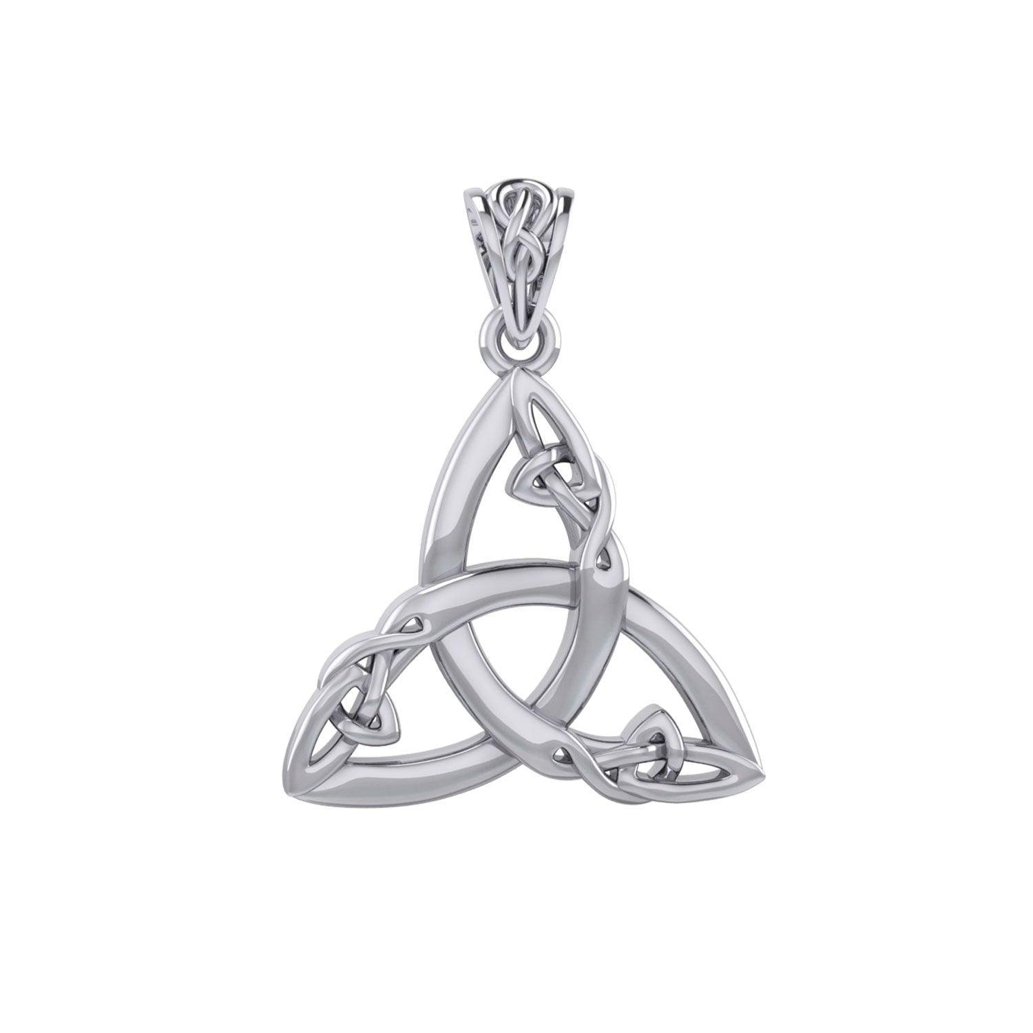 Celtic Trinity Silver Pendant TPD5992 - peterstone.dropshipping