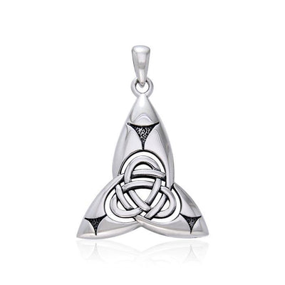 Celtic Knotwork Silver Pendant TPD636 Pendant