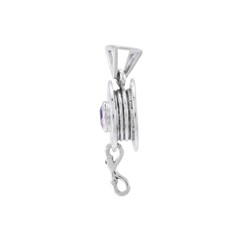 Cave Diving TPD697-Natural Amethyst Pendant