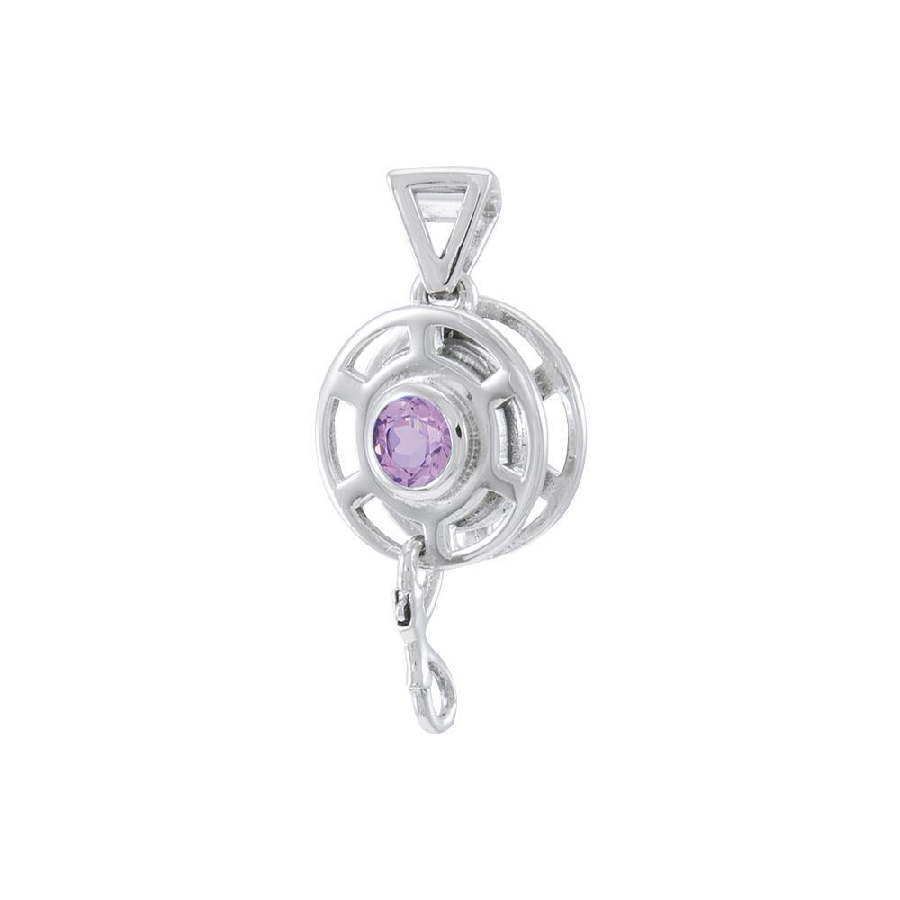 Cave Diving TPD697-Natural Amethyst Pendant