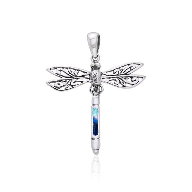 Dragonfly Sterling Silver Pendant TPD735 Pendant