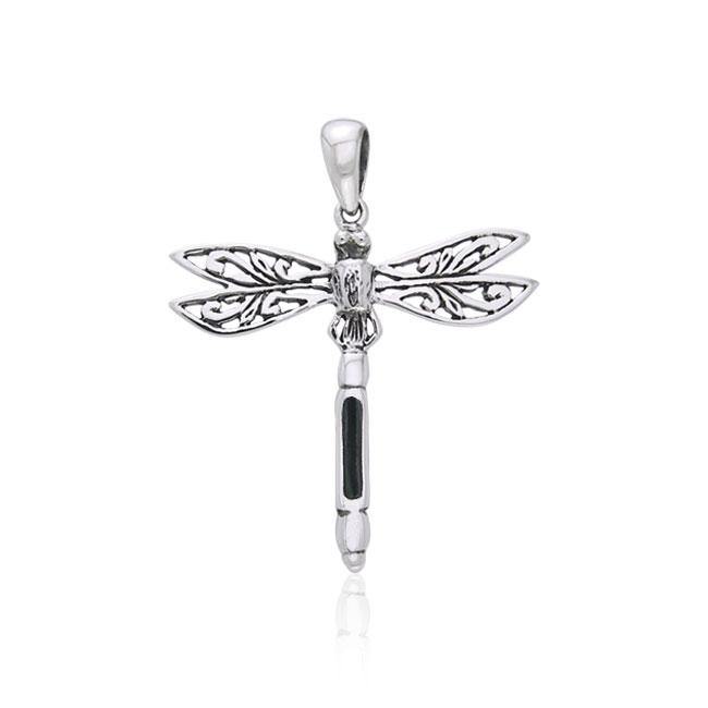 Dragonfly Sterling Silver Pendant TPD735 Pendant