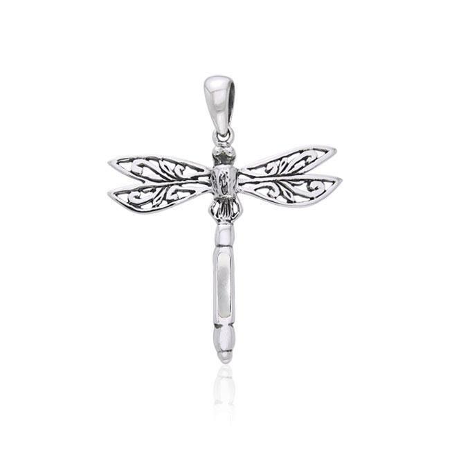 Dragonfly Sterling Silver Pendant TPD735 Pendant