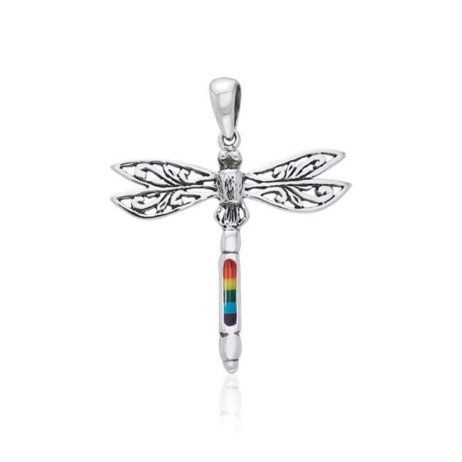 Dragonfly Sterling Silver Pendant TPD735 Pendant