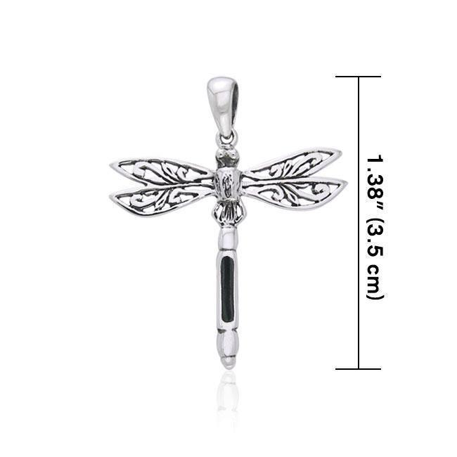 Dragonfly Sterling Silver Pendant TPD735 Pendant