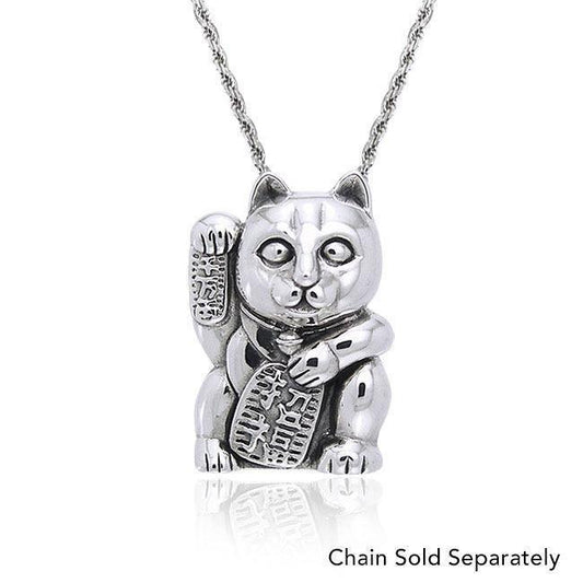 The Lucky Cat Maneki Neko TPD761 Pendant