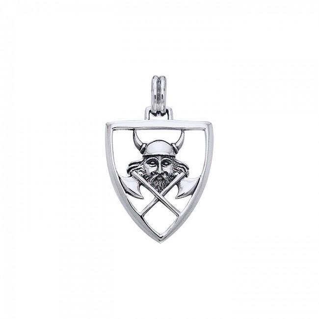 Viking Warrior Shield Pendant TPD865