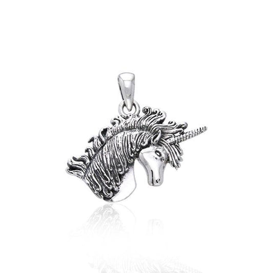Silver Unicorn Pendant TPD959 Pendant