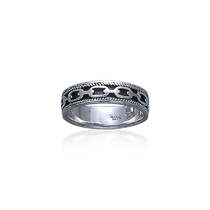 Celtic Knotwork Silver Ring TR086 Ring