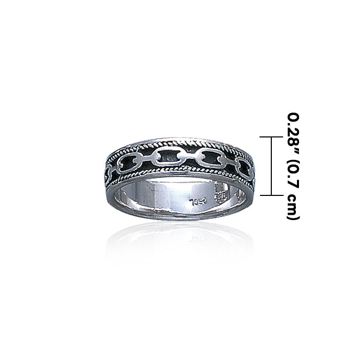 Celtic Knotwork Silver Ring TR086 Ring