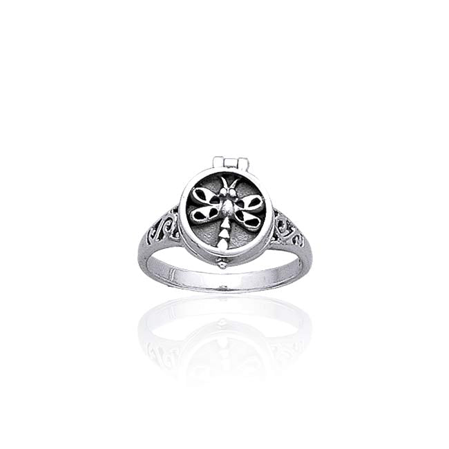 Dragonfly Poison Silver Ring TR1329 Ring