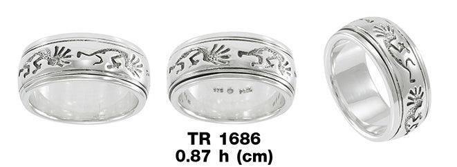 Kokopelli Spinner Ring TR1686 - peterstone.dropshipping