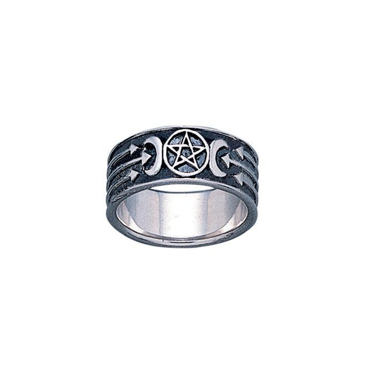 Silver The Star Ring TR1688