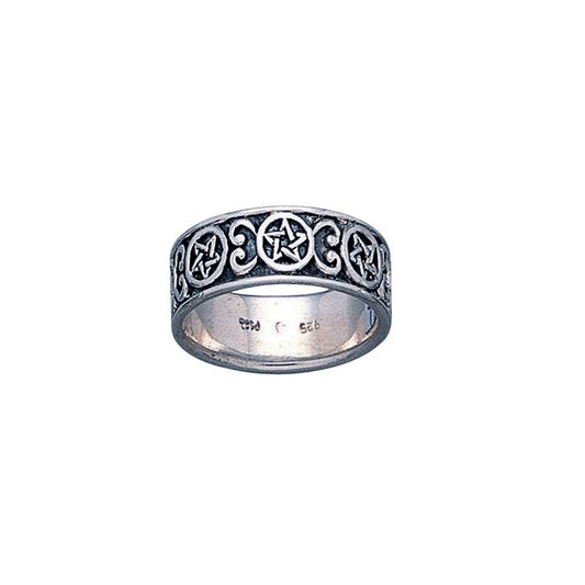 Silver The Star Ring TR1689