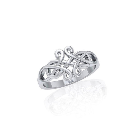 Celtic Knotwork Silver Ring TR1752 - peterstone.dropshipping
