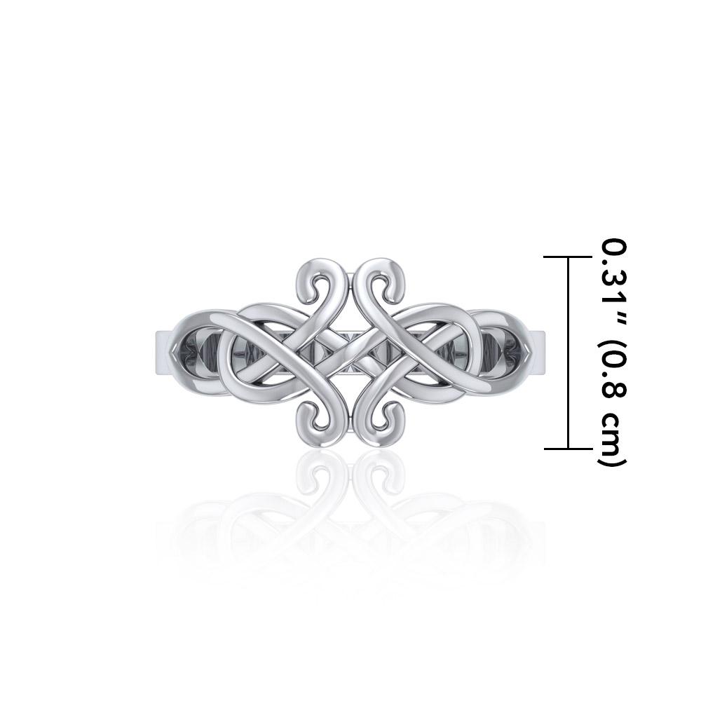 Celtic Knotwork Silver Ring TR1752 Ring
