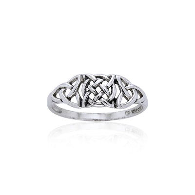 Celtic Knotwork Silver Ring TR1753 Ring