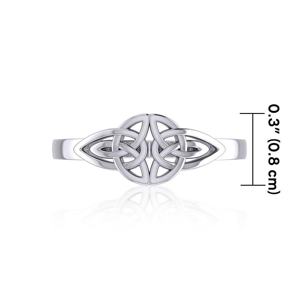 Celtic Knotwork Silver Ring TR1775 Ring