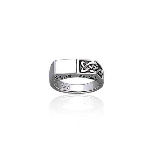 Celtic Knotwork Silver Ring TR1791 Ring
