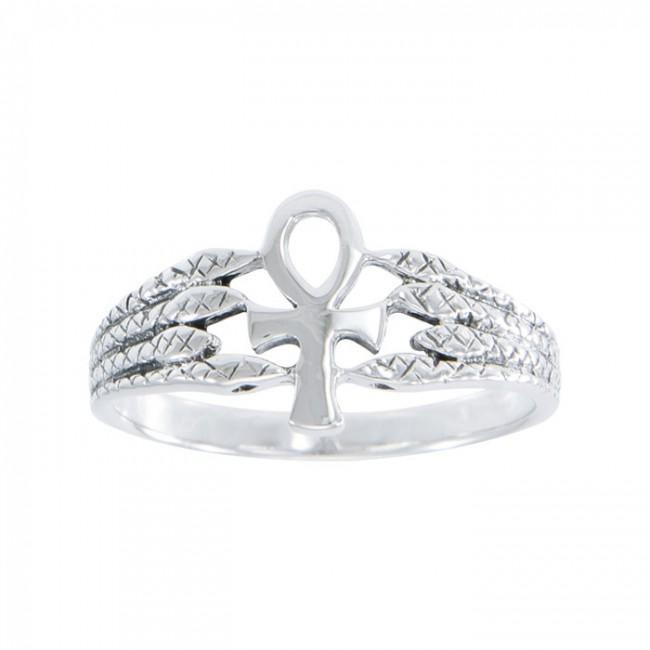 Ankh Snake Ring TR1863 Ring